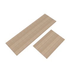 Aspect Premium Wood Shelves - Raw Oak Woodgrain